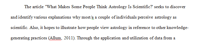 Highlight at least one of the hypotheses the research was meant to address