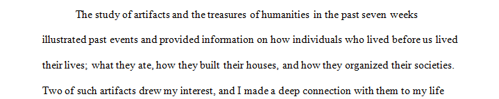 Provide insights on your overall experience in the Humanities.