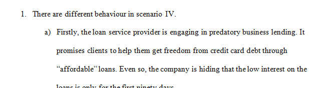 Select one of the following business scenarios and apply the IDEAL problem-solving method