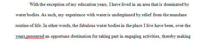 Water is important. In my survival classes it is the second item after shelter you should seek.