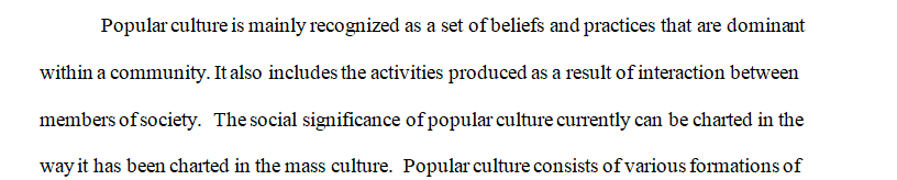Analyze: Theories of Popular Culture