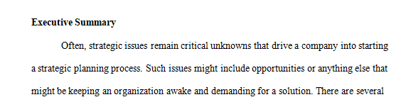 Write a 2- to 3-page memo to the CEO of the company you’ve been assessing throughout the course