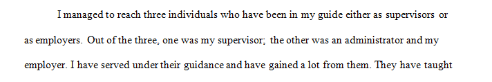 Write a 700- to 1050-word paper that evaluates the recommendations you received