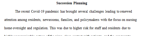 ACT1W3 - Activity - Videos and Article - Succession Planning