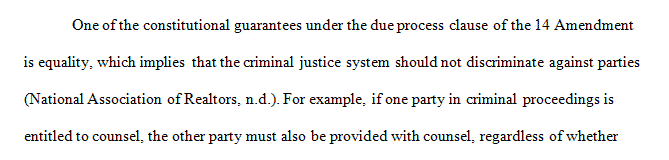 Assume that you are working at a local criminal defense law firm.