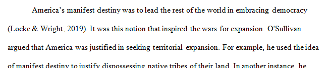 According to John O'Sullivan, what is American Manifest Destiny