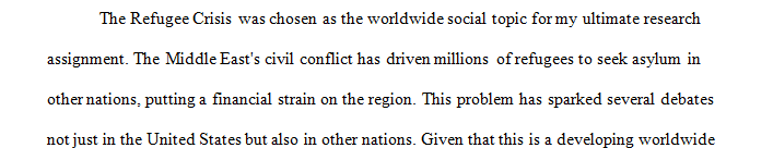 Global societal issue is Unemployment and lack of economic opportunity.