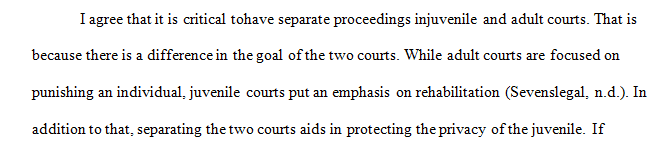 I could not find any information about if the juvenile court was in the same location as the state trial court in Oregon