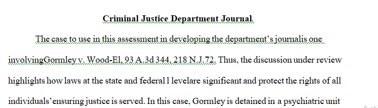 Imagine you are a judicial assistant for a superior court judge.