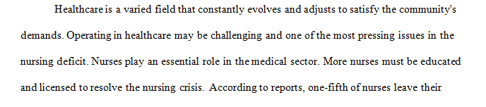 Post a description of the national healthcare issue stressor you selected for analysis