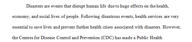 Share how you would apply this information as a community health nurse.