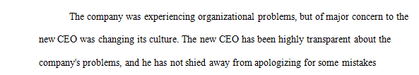 Access the following article, titled “Dara Khosrowshahi: Changing the Company Culture at Uber