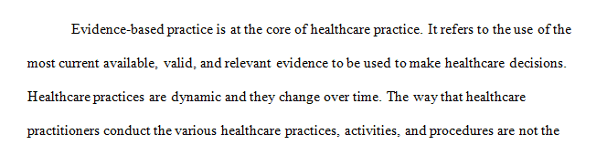 As your EBP skills grow you may be called upon to share your expertise with others.