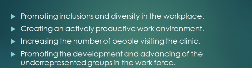 How you would select foster collaboration among and educate a team dedicated to solving a diversity issue.
