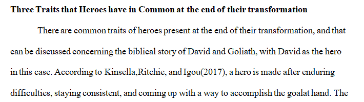 Select an artifact that depict a hero and analyze the heroic qualities and transformation journey of the story.