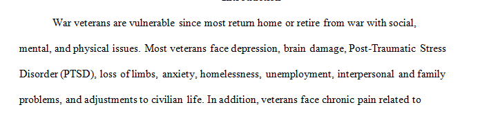 Analysis of Position Papers for Vulnerable Populations