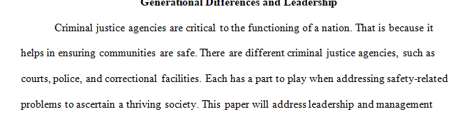 Choose a criminal justice agency police, courts, or corrections.