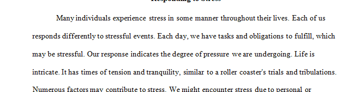 Complete the Holmes-Raye Life Stress Inventory and Perceived Stress Questionnaire   - Copy