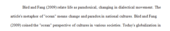 Cross cultural management in the age of globalization