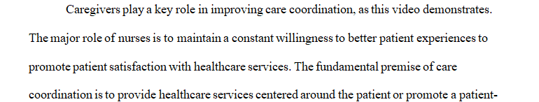 Develop a 20-minute presentation for nursing colleagues highlighting the fundamental principles of care coordination.
