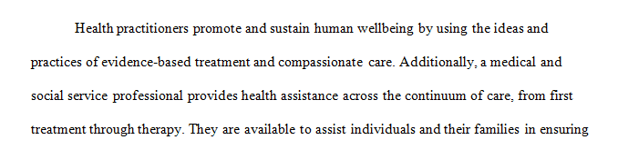 Give examples of the various professional and paraprofessional roles in contemporary U.S. health care