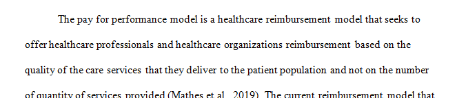 How and why the value based payment (pay for performance) model is trending in the healthcare industry