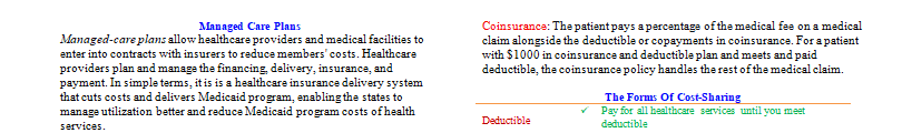 Patients can find differentiating managed care plans to be a confusing and complicated process.
