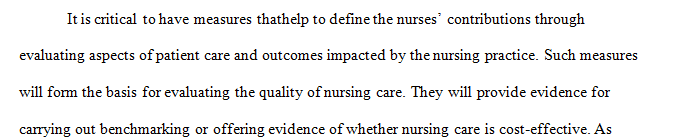 Prepare an 8-10 minute audio training tutorial for new nurses on the importance of nursing-sensitive quality indicators.