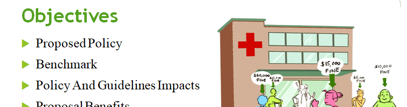 Record a 8 slide presentation with speaker notes for one of the stakeholder groups identified