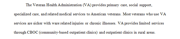 Research an economic opportunity that might be available within your health care setting