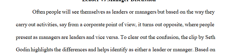 Seth Godin, from the 2011 Chick-fil-a Leadercast, talks about the differences of leadership and management