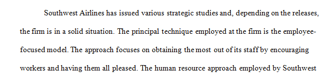 The Southwest HR director would like you to review several strategic reports on the organization