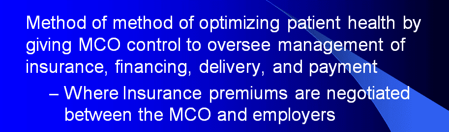 The system of healthcare is in constant flux.
