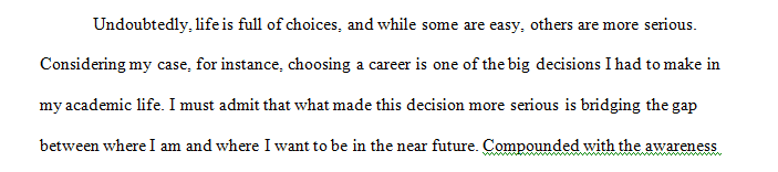 We all make many decisions every day. Many of these decisions are routine and require no real thought
