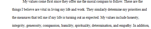 Your reading assignment this module presents 5 decisions that can serve as cardinal points on a life compass