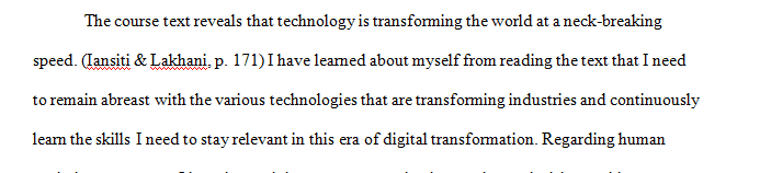 Masters in HRER 870 – HRER in the Age of Artificial Intelligence.