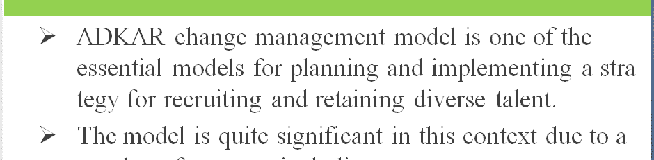 Change management models are often used in health care to improve an organization’s cultural competency and sensitivity.