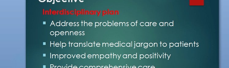 Create an 8 slide PowerPoint with speaker notes presentation for one or more stakeholder or leadership groups