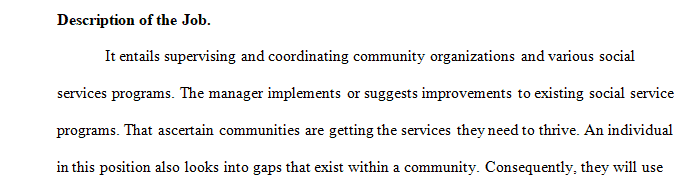 Develop leadership skills in the recruitment of new employees in a social service organization