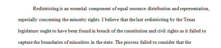 Redistricting in Texas has been an issue of significant controversy since 2000