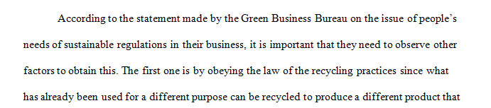 Some things should be through laws and regulations