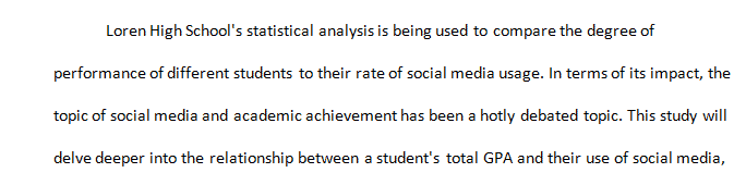 The relationship between GPA scored by students and the hours spent on social media platforms such as Instagram, Facebook, and Twitter