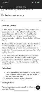 In 2001, British-Dutch corporation Unilever attempted to purchase the assets of Ben & Jerry's Ice Cream