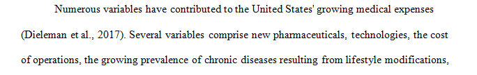 Answer the following questions regarding Health Care Costs and Product Differentiation
