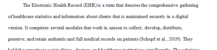 As the manager of the CTU Health Care information systems department, you are aware of the meaningful use core measure standards