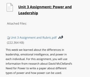 This week we learned about the differences in leadership, emotional intelligence, and power in each individual.