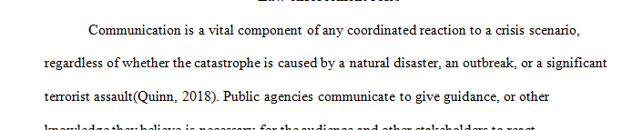 How can an agency use messages to prepare a community for the changes in law enforcement roles