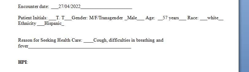 SOAP is an acronym that stands for Subjective Objective Assessment and Plan.