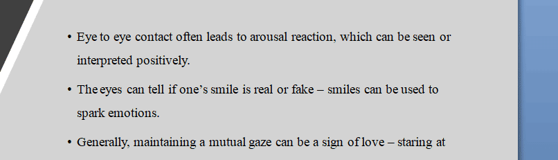 Select a specific topic to research and present in the field of nonverbal communication.