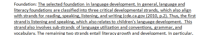 The goal of this project is to observe a child at play, and based on your observations